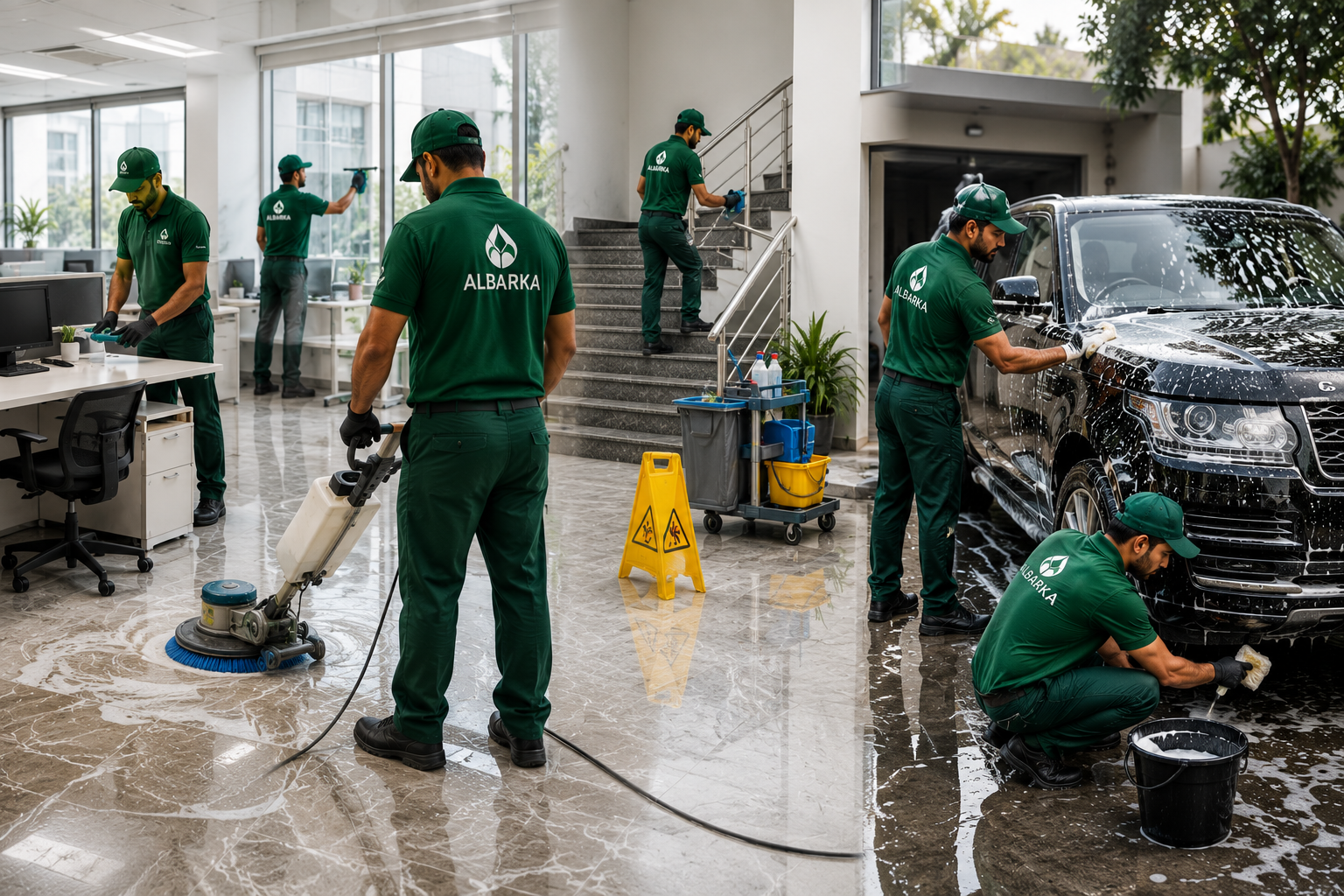 Cleaning & Car Washing Services