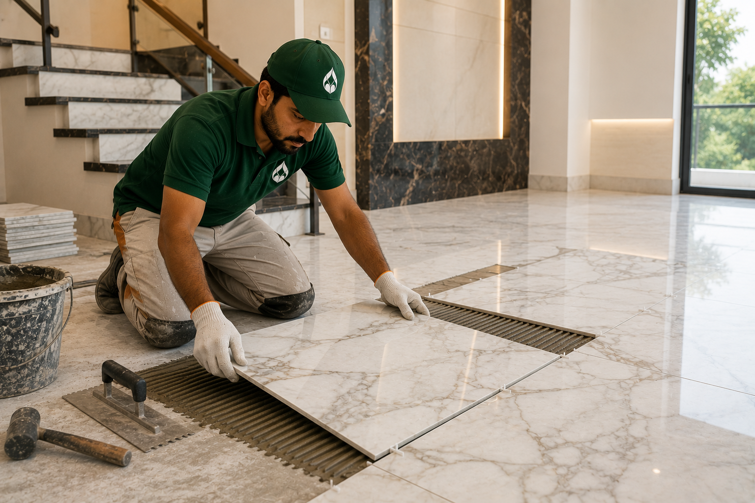 Marble Installation