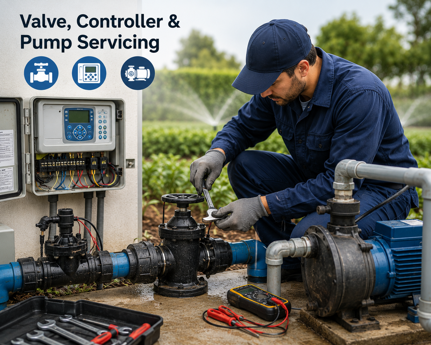Valve, Controller & Pump Servicing
